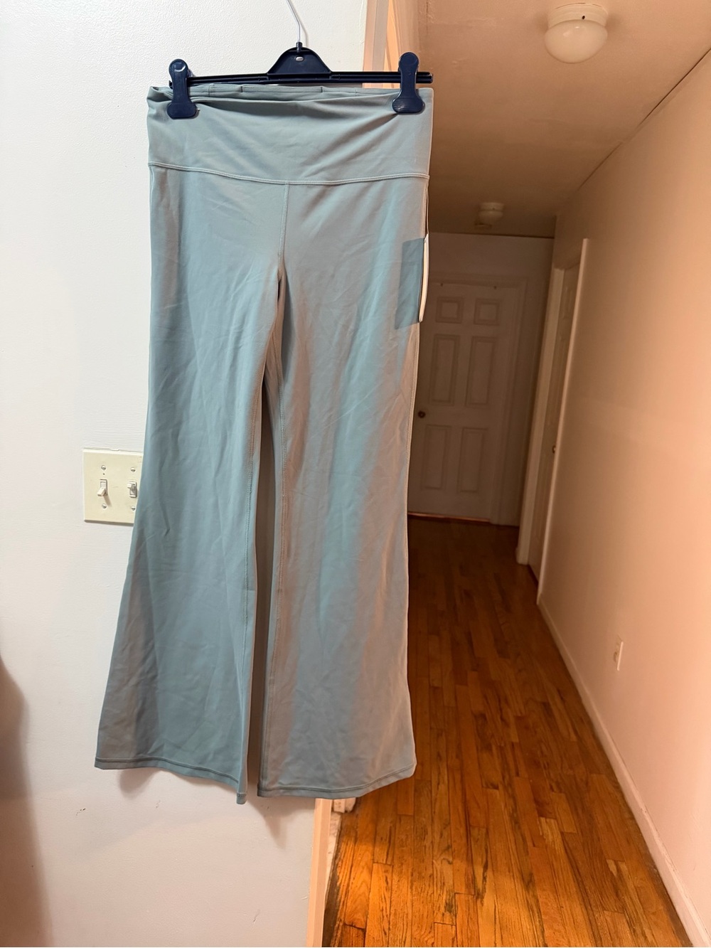 Light green Wide Leg Yoga Pants